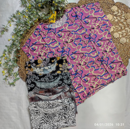 تیشرت زنانه😍😍😍😍😍 جنس نخی فری سایز تا 50