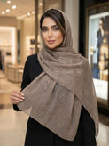 شال مجلسی حریر شیشه ای وارداتی اورجینال