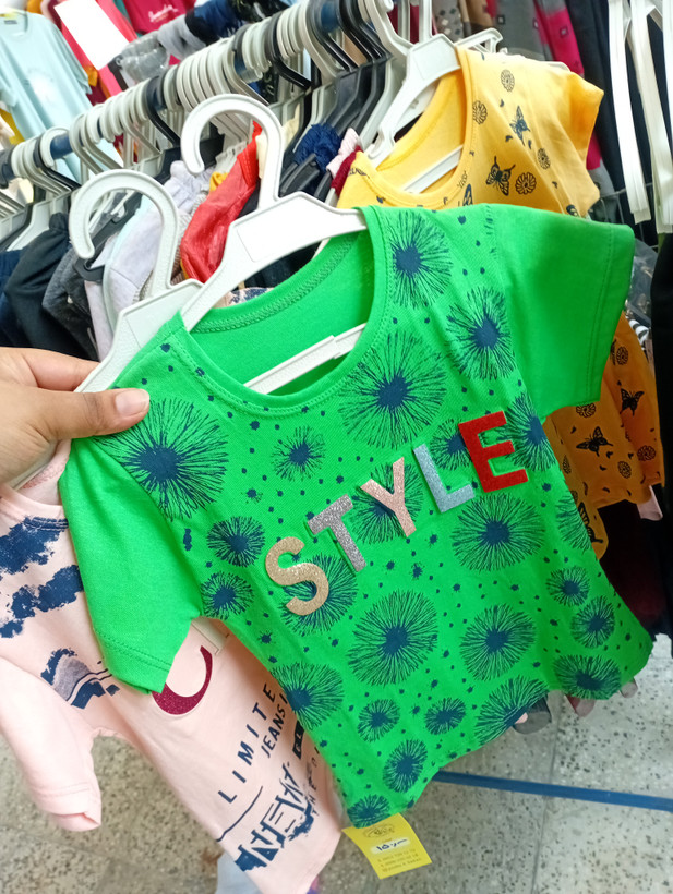 تیشرت تک دخترانه❌️