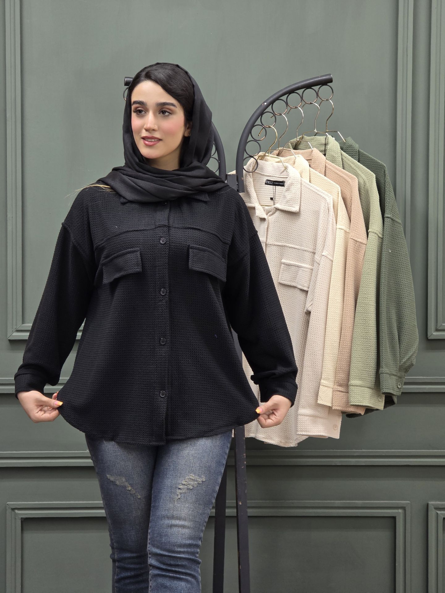 شومیز مراکشی دو جیب