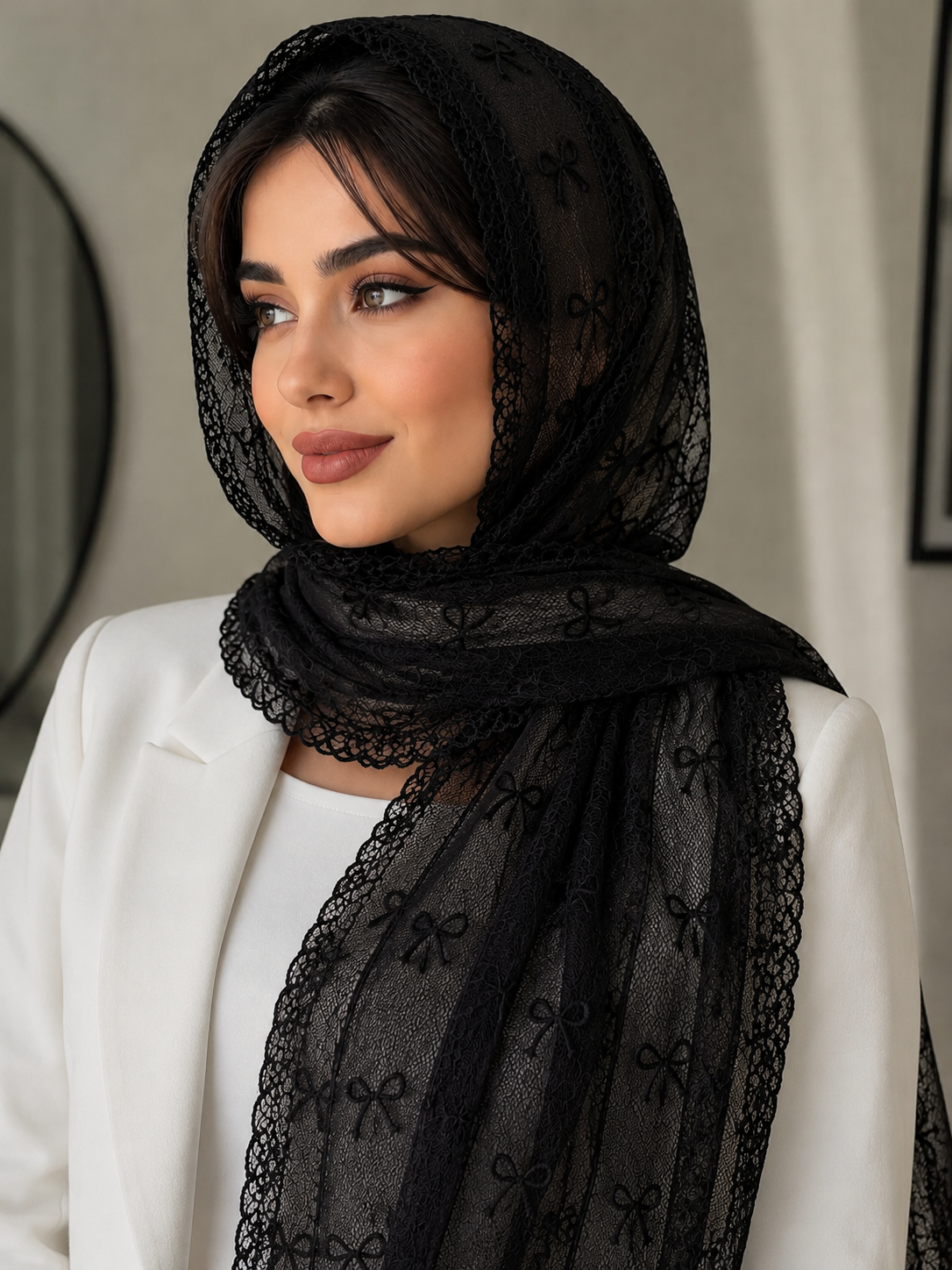 شال توری مجلسی